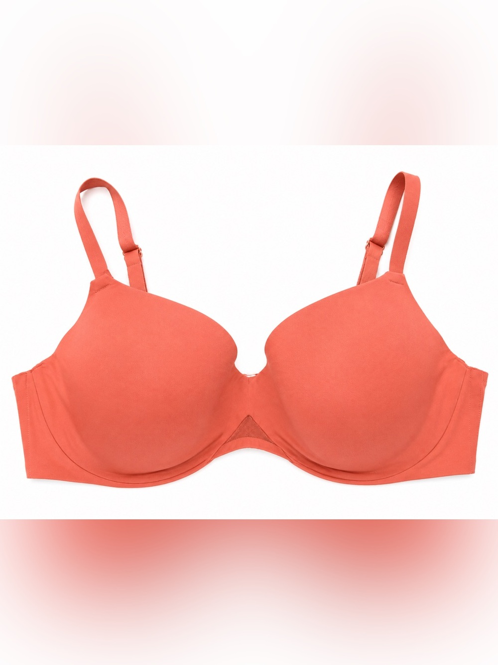 Soma 40DD Coral Full Coverage Underwire T-Shirt Bra Smooth Molded Cups